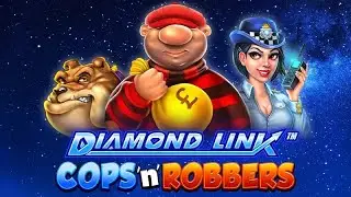 Diamond Link  Cops 'n' Robbers slot by Greentube | Trailer