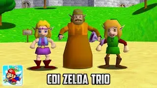 ⭐ Порт Super Mario 64 для ПК &mdash; CDI Zelda Trio v1