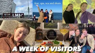 a week of visitors ft. spa, sea and shots