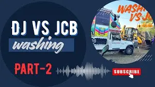 ￼ washing DJ vs JCB ￼ machine ￼￼ part-2😱🤔💦
