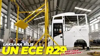 RANGKA BARU PENGAMAN TABRAK DEPAN ?! - Bar-Bar Versi Laksana Test UN ECE R29 Frontal Impact Test