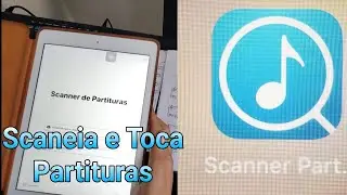 Scanner Part   Scaneia e toca a partitura para você - Ipad