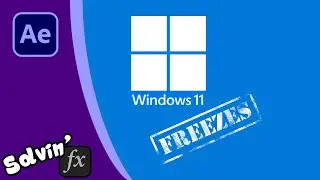 After Effects зависает/вылетает при переключении окон