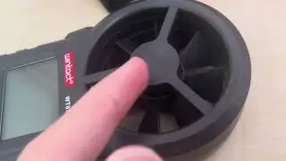 unboxing new anenometer