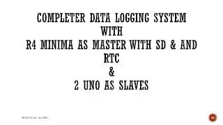 Understanding Micro Controllers: Part-22 : RTC addon to Master & two slave DATA Acquisition system.