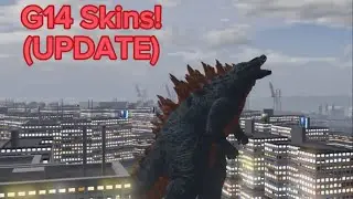 Age Of Titans - Godzilla 2014 skins update!