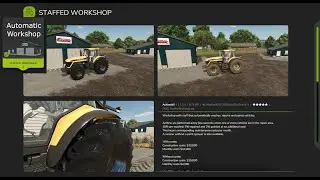 Oficina lava automaticamente - Automatic Workshop - FS 25