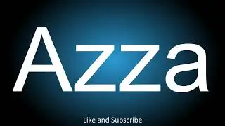 How to correctly pronounce in Arabic - Azza.