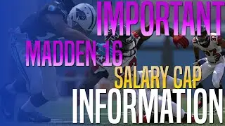 Important Madden Challenge Season 3 Salary Cap Info!