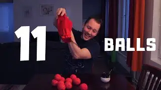 Как ТЯЖЕЛО жонглировать 11 мячами