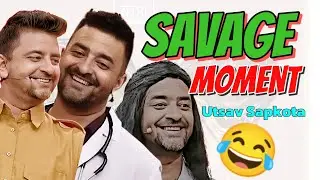 || Utsab Sapkota Savage moments 😂😂|| Comedy Darbar ||