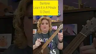 Learn It In A Minute: Baritone ukulele chord G  #ukulele #uke #learnukulele #baritone