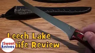 [10] Don Canney's Leech Lake Filet Knife Review - Walker, MN Fishing Walleye (Best Filet Knife)