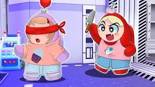 I Play Among Us Blindfolded!