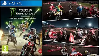 Monster Energy Supercross: The Official Videogame Playstation motocross PS4 4 dirt bike games test