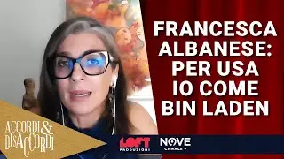 Francersca Albanese: per Usa io come Bin Laden
