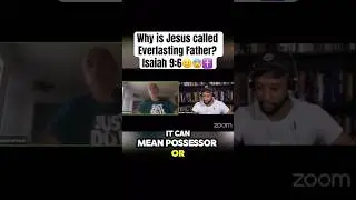 Jesus called EVERLASTING FATHER⁉️🤨 #Jesus #bible #samshamoun