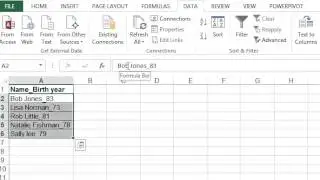 Text to Column - Excel (parsing/splitting text)