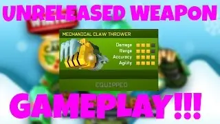 Respawnables Unreleased WEAPON GAMEPLAY AND REVIEW!!!- Mechanical Claw Thrower - Werewolf Bite