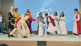 Christmas day play in school.