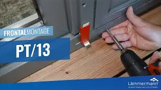 Pendelt&uuml;r PT/13 Frontalmontage mit Rahmentrennung