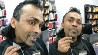 Exclusive: New Jersey cellphone store employee fights back with squeegee during robbery