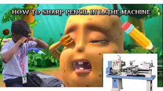 Lathe-Based Taper Turning for Pencil Sharpening #Mech #DBPC #thirukazhukundram