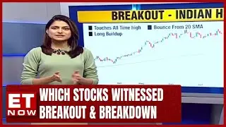 Which Stocks witnessed Breakout & Breakdown on 23rd August? | ET Now