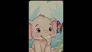 cartoon #funny #cartoon #elephant #abcd #abcdsong