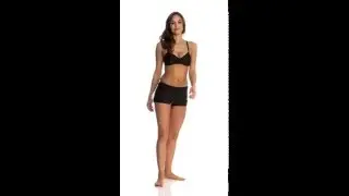Next Good Karma Solid In Training 2 Racerback Sports Bra Bikini Top | SwimOutlet.com