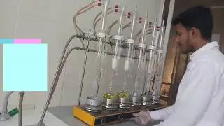 How to analysis Fat (Non-volatile ether extract) in food sample by Soxhlet Apparatus.