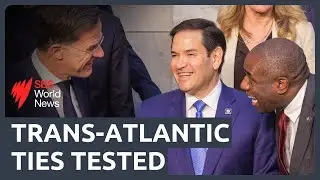 Marco Rubio faces NATO counterparts with tariffs, European defence testing alliance