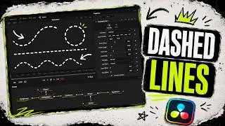 I Solved Dashed Lines in DaVinci Resolve
