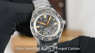 Zelos Swordfish 40mm TI Forged Carbon