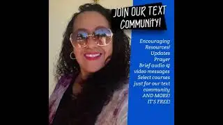 JOIN OUR TEXT Community!