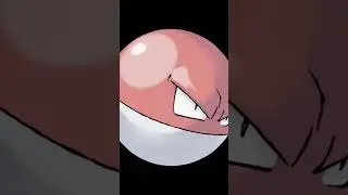 100 - Voltorbe - Pok&eacute;mon Rouge et Bleu #pokemon #pokedex #pokemongo #pikachu #pok&eacute;mon #nintendo