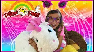 Kids Toys - Opening Giant Plush Toy Surprise!  Sweet Scented Pillow Pets