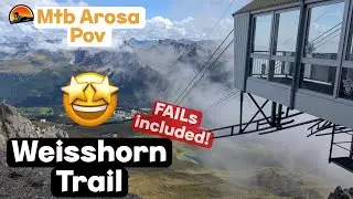 Weisshorn Trail MTB Arosa - Adrenalin, Aussicht & ein Abstecher, den ich nicht geplant hatte!
