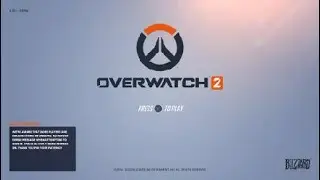 Overwatch 2 - Title Screen (PS5, PS4, Xbox Series X and S, Xbox One, Switch, PC)