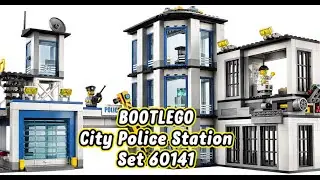 BOOTLEGO City Police Station Set 60141 #lego #police