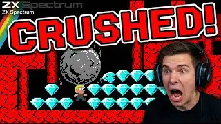 Boulder Dash Gameplay (ZX Spectrum)