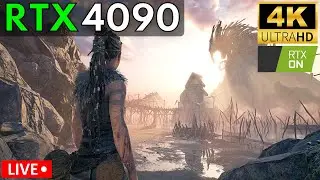 🔴 RTX 4090 - Hellblade Senua's Sacrifice | 4K Ray Tracing