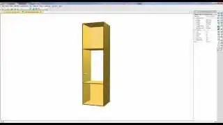 Design an oven unit with Polyboard cabinet software
