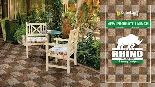 Rhino Pavers | Outdoor Floor Tiles | Orientbell Tiles | New Tile Collection