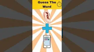 Guess the word challenge #shorts #viralvideo #trending #ytshorts #quiz #quizika