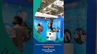 Setting up for SeafoodExpoBharat 2025