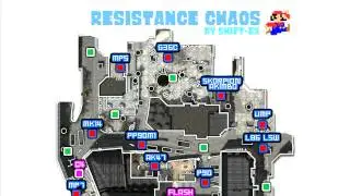 For Mobile Phone or TV MW3 Chaos Resistance Weapon & Equipment & Drop Spot