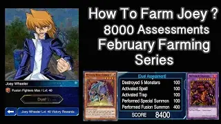 YuGiOh Duel Links Farm - How To Farm Joey With Cerberus 8000 Assessments