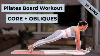 Тренировка пресса на мини-доске Pilates Reformer | Укрепите и сформируйте свой корпус