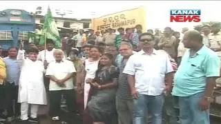 Protest of BJD In 7 Districts of Southern Odisha